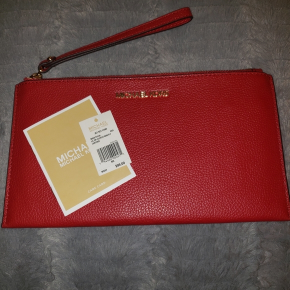 MICHEAL KORS JET SET CLUTCH - Picture 7 of 9